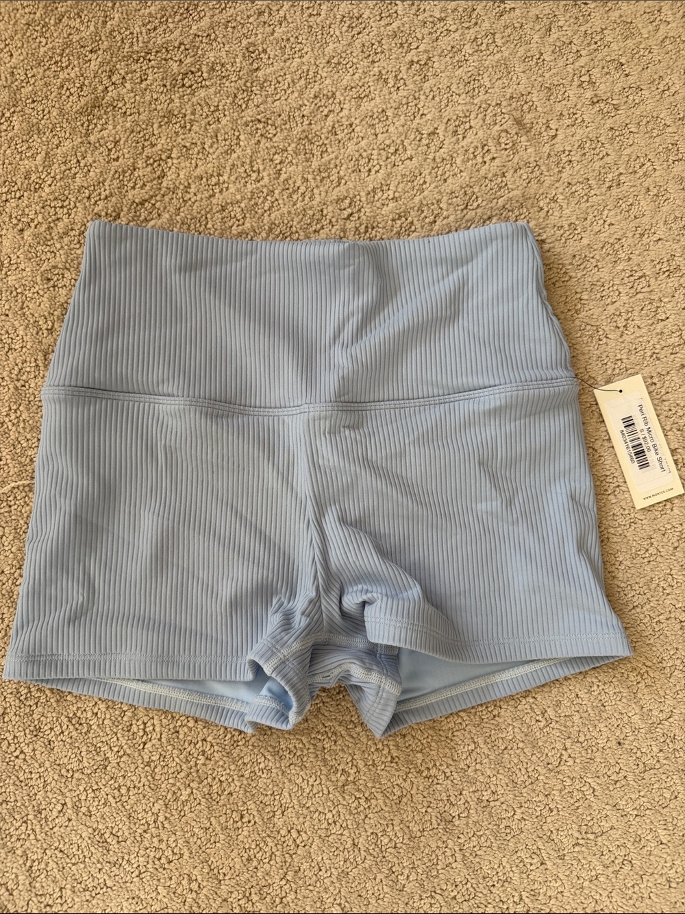 Montce Peri rib micro bike short swim trunks NWT size small